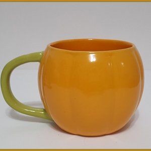 NEW Orange Happy Harvest Figural Pumpkin 17 oz. Mug